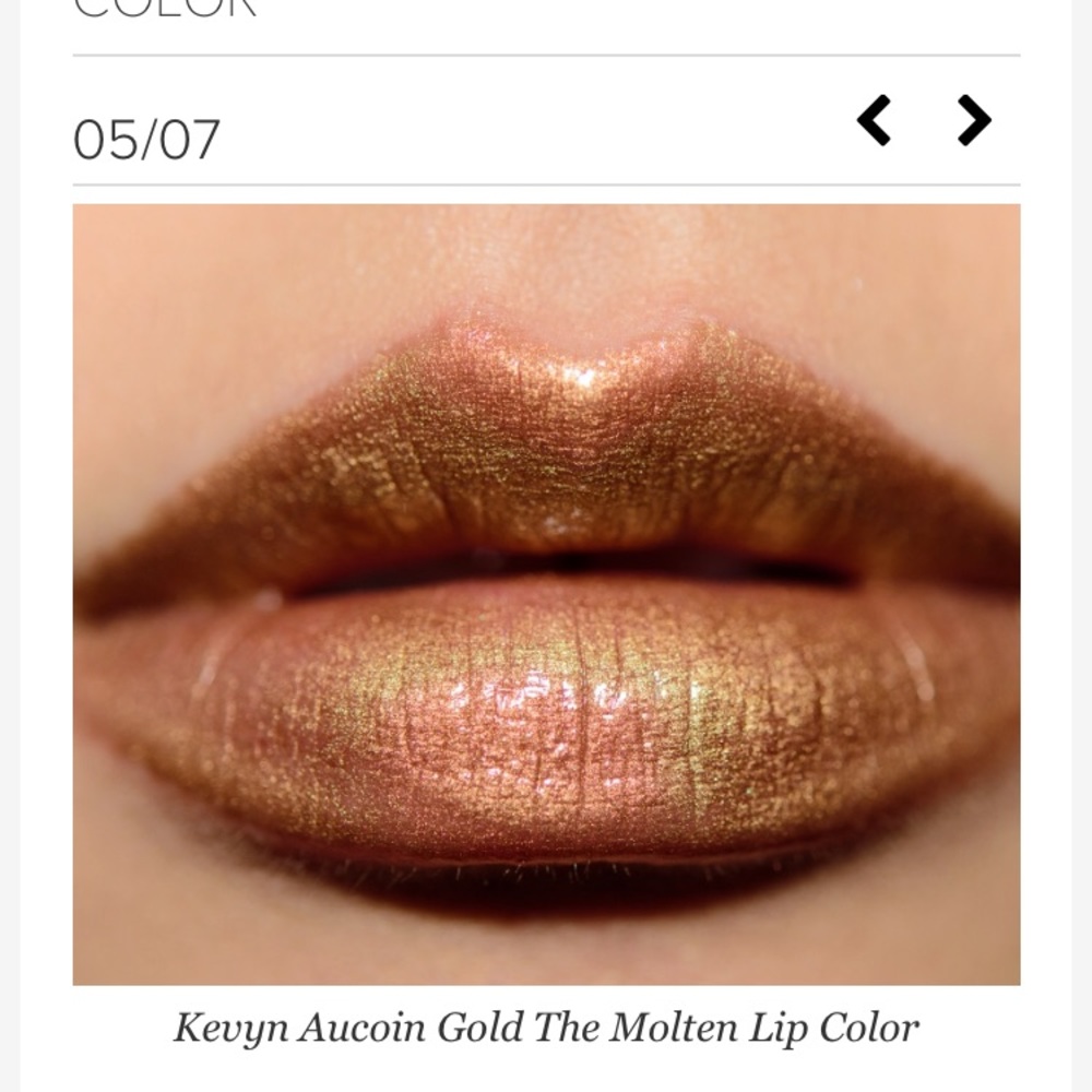 Kevyn Aucoin ⭐️Gold⭐️ Molten Lip Color